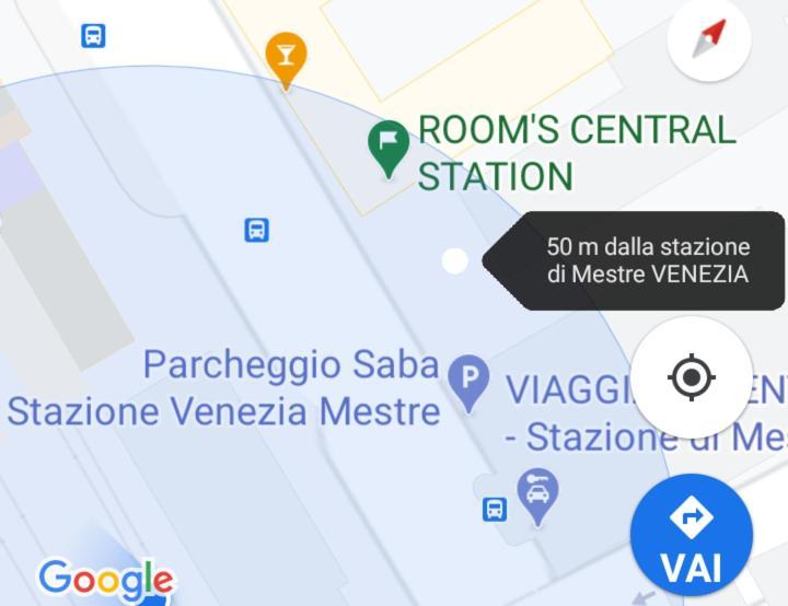Central Station Rooms Mestre Exteriér fotografie